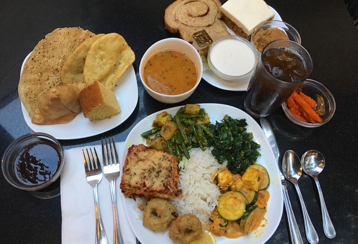 A sampling of the all-you-can eat dishes at Kalachandjis. | Photo by Kalachandjis