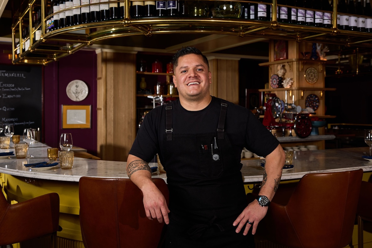 Chef Johnny Curiel at Mar Bella Boqueria in Denver. | Photo by Shawn Campbell
