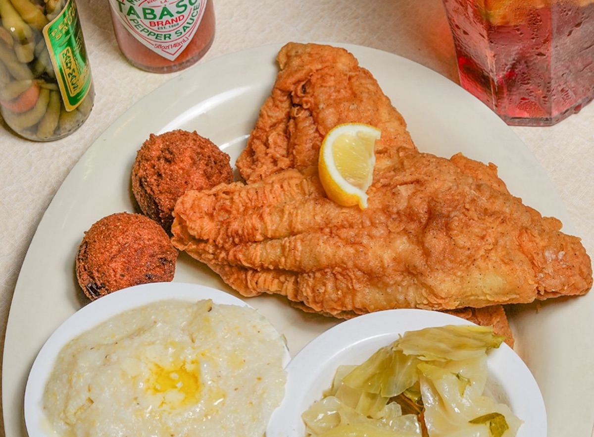 Fried catfish at Mary Mac's Tea Room. | Photo by Mary Mac's Tea Room
