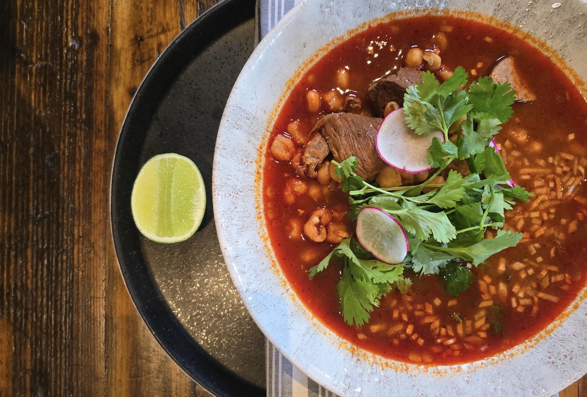 Pozole rojo, a soup based in history. | Photo courtesy of Xiquita