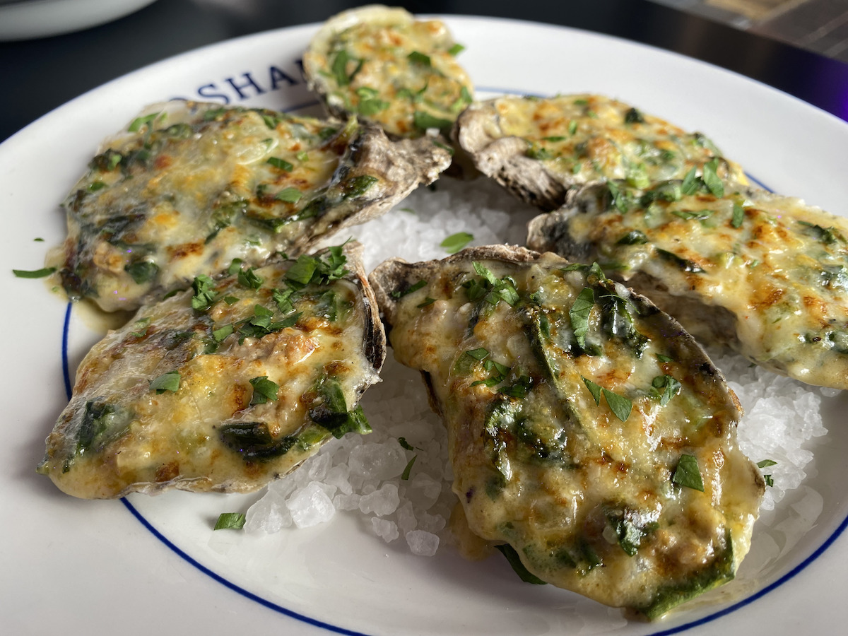 Cajun oysters at Roshambo. | Photo by Roshambo