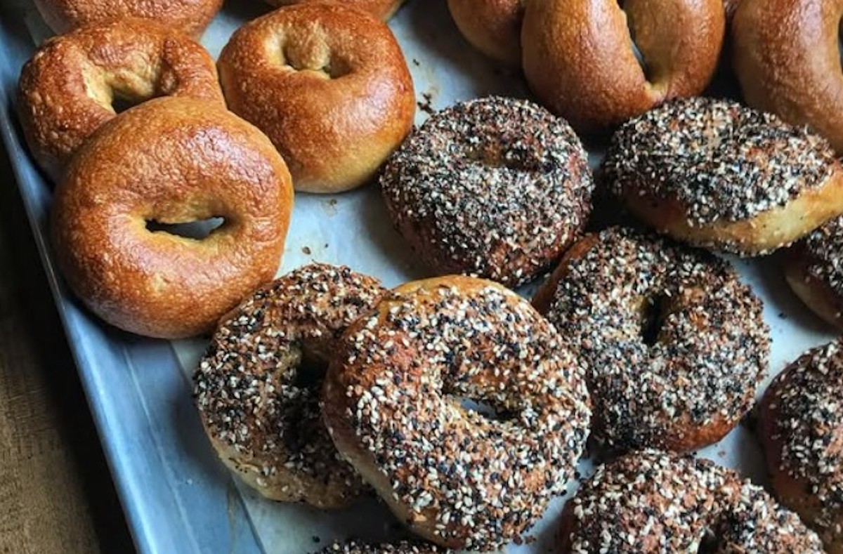 Sourdough bagels at Collette Bread Bakeshop. | Photo by Collette Bread Bakeshop