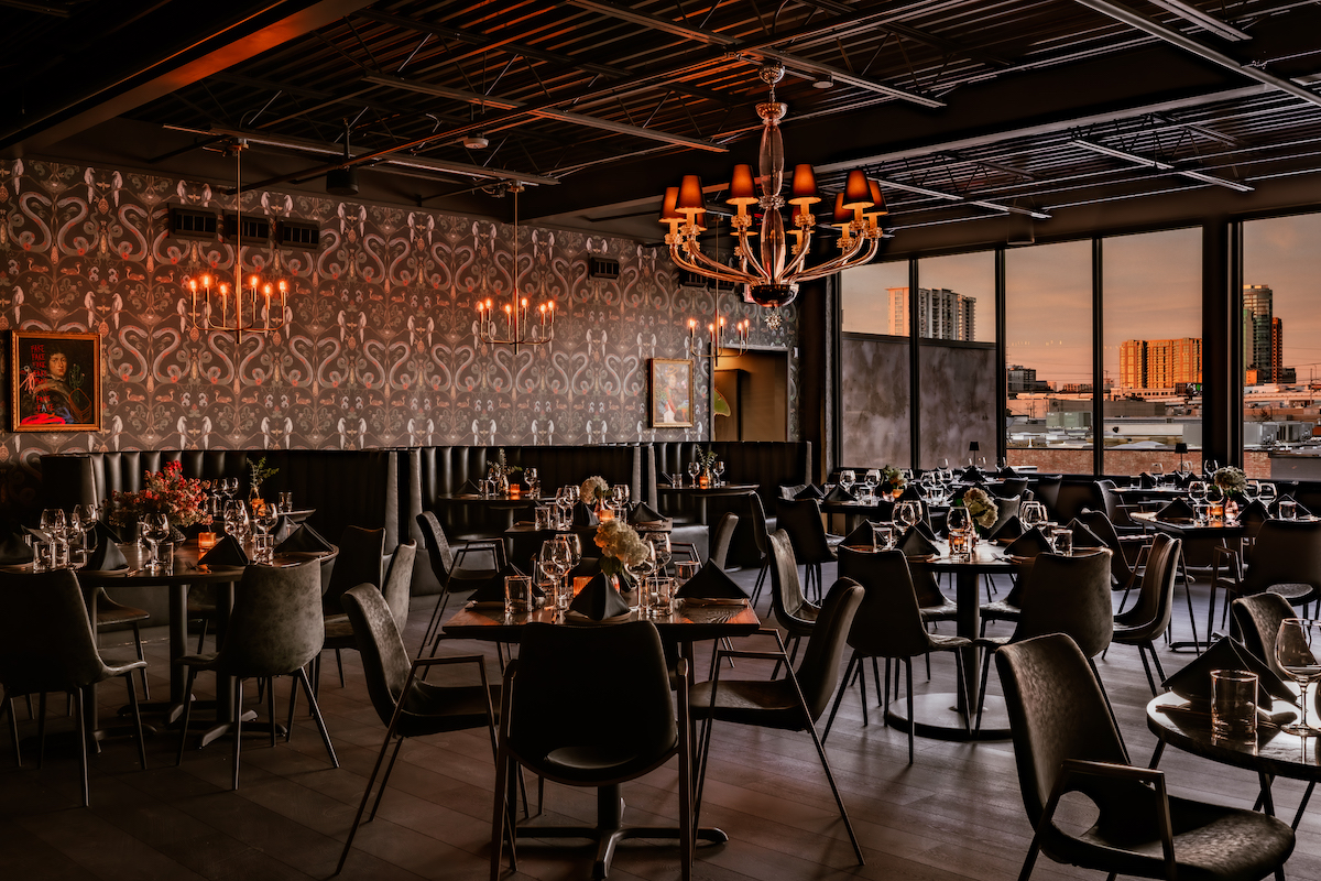 The dining room at the Saint. | Photo by the Saint