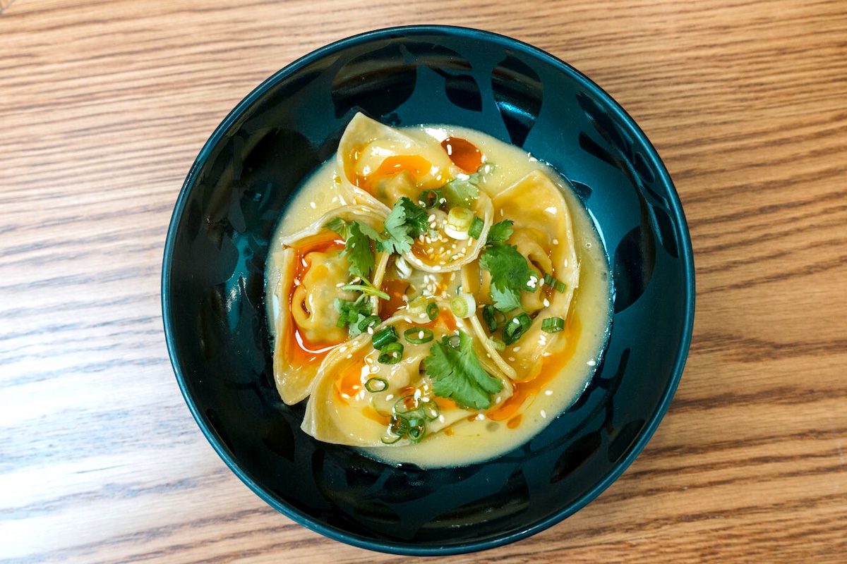 The Wuntun Tong soup at MAKfam. | Photo by Jeff Fierberg