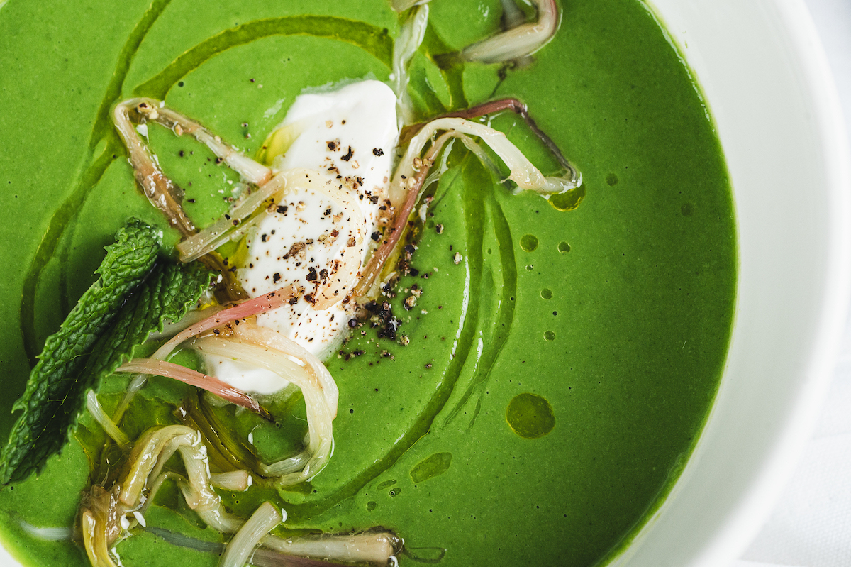 Zuppa di piselli at Osteria Mattone. | Photo by Randi Curling