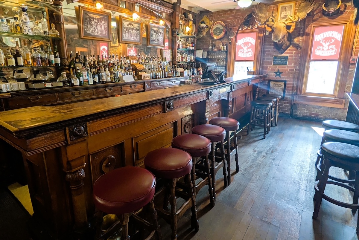 The historic bar is worth visiting even for a quick bite and drink. | Photo courtesy of Buckhorn Exchange
