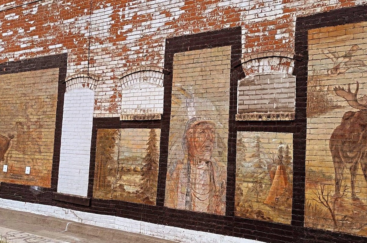 Old paintings still deck the walls of this historic restaurant. | Photo courtesy of Buckhorn Exchange