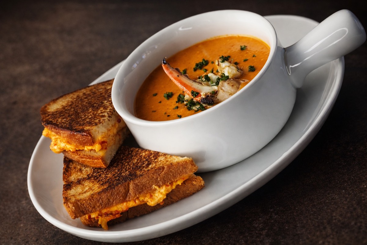Crab bisque at AM/FM. | Photo by Oh Hi Hospitality