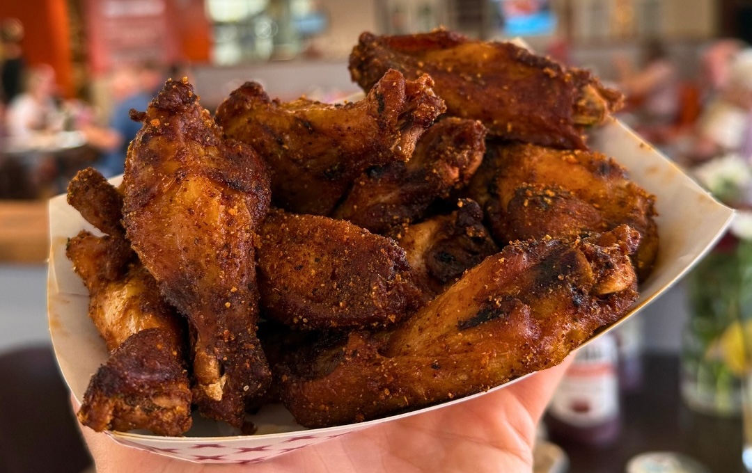 Barbecue is great, but don't miss the smoked wings. | Photo courtesy of G-Que BBQ