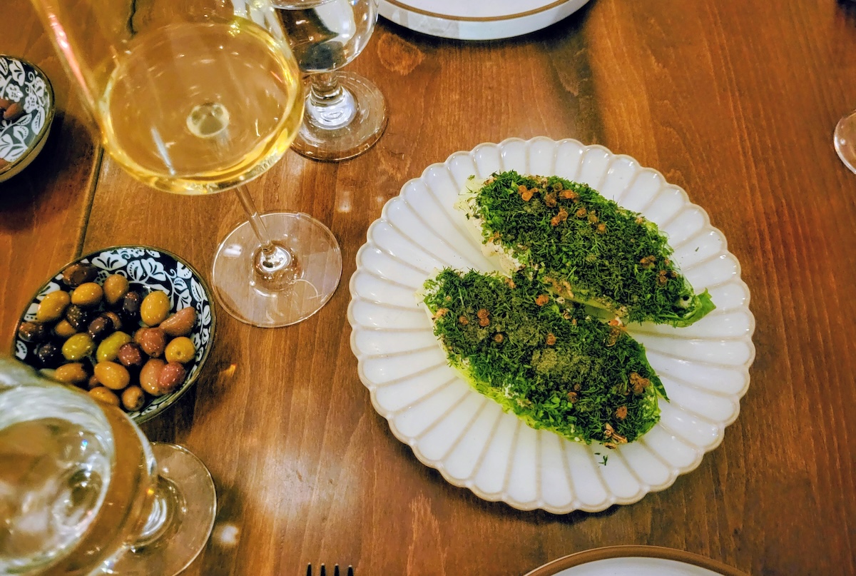 Marigold Lyons is hosting a special wine dinner, though if you can, this Caesar is a must. | Photo by Linnea Covington