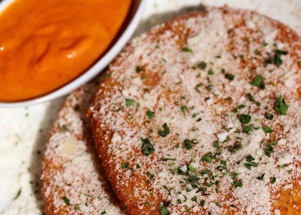 Fried mozzarella at Ospi. | Photo by Ospi