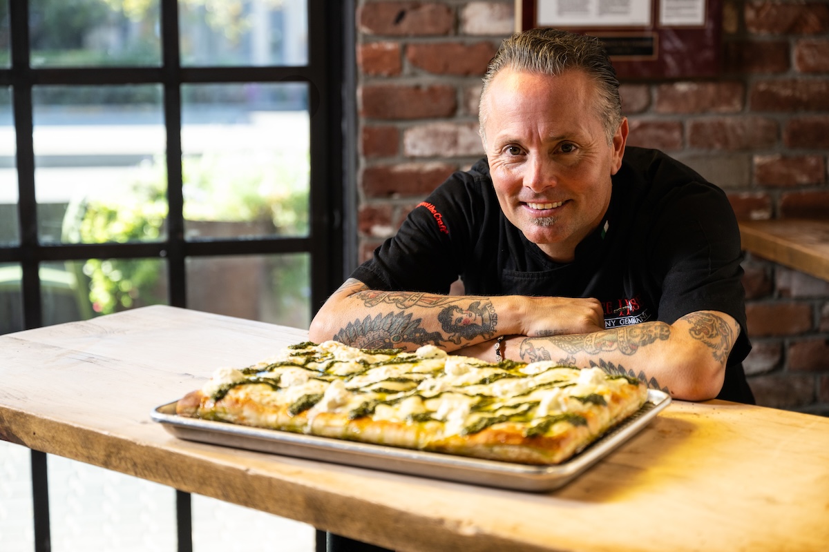 Chef Tony Gemignani at Slice House. | Photo by Marc Fiorito of Gamma Nine Photography
