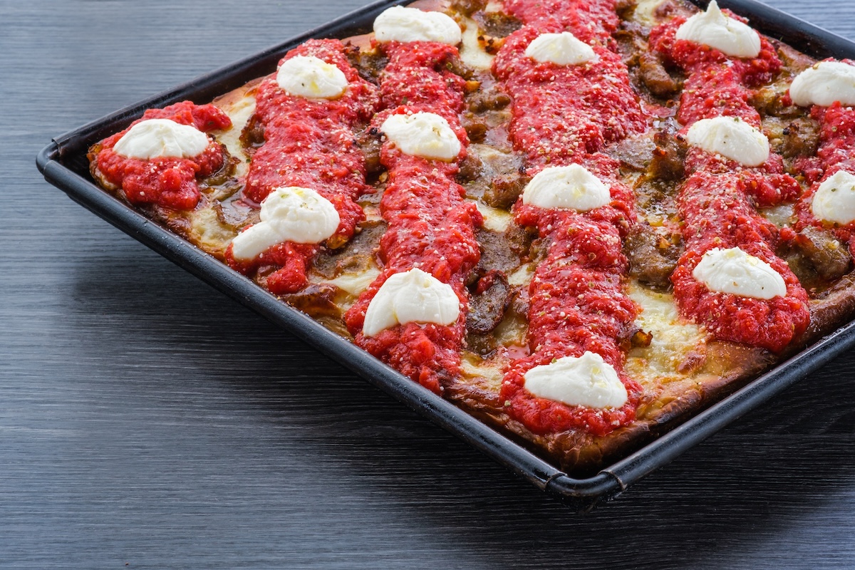 Grandma-style pizza lands in Boulder. | Photo by Slice House