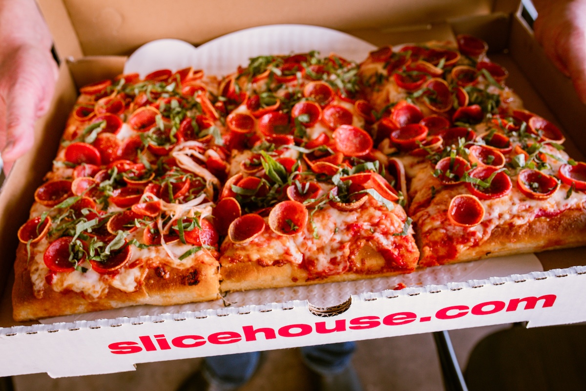 Try four different types of pizza at Slice House in Boulder. | Photo courtesy of Slice House
