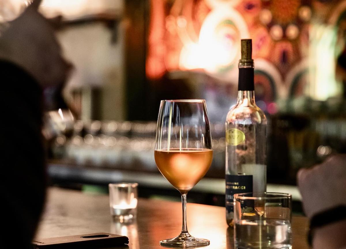 A peaceful wine moment at 13 Celsius Wine Bar & Cafe. | Photo by 13 Celsius Wine Bar & Cafe