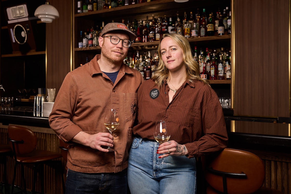 Alex_Shawn_Peach_Crease_club_by_Shawn Campbell - DiningOut Alex Jump and Stuart Jensen of The Peach Crease Club. | Photo by Shawn Campbell