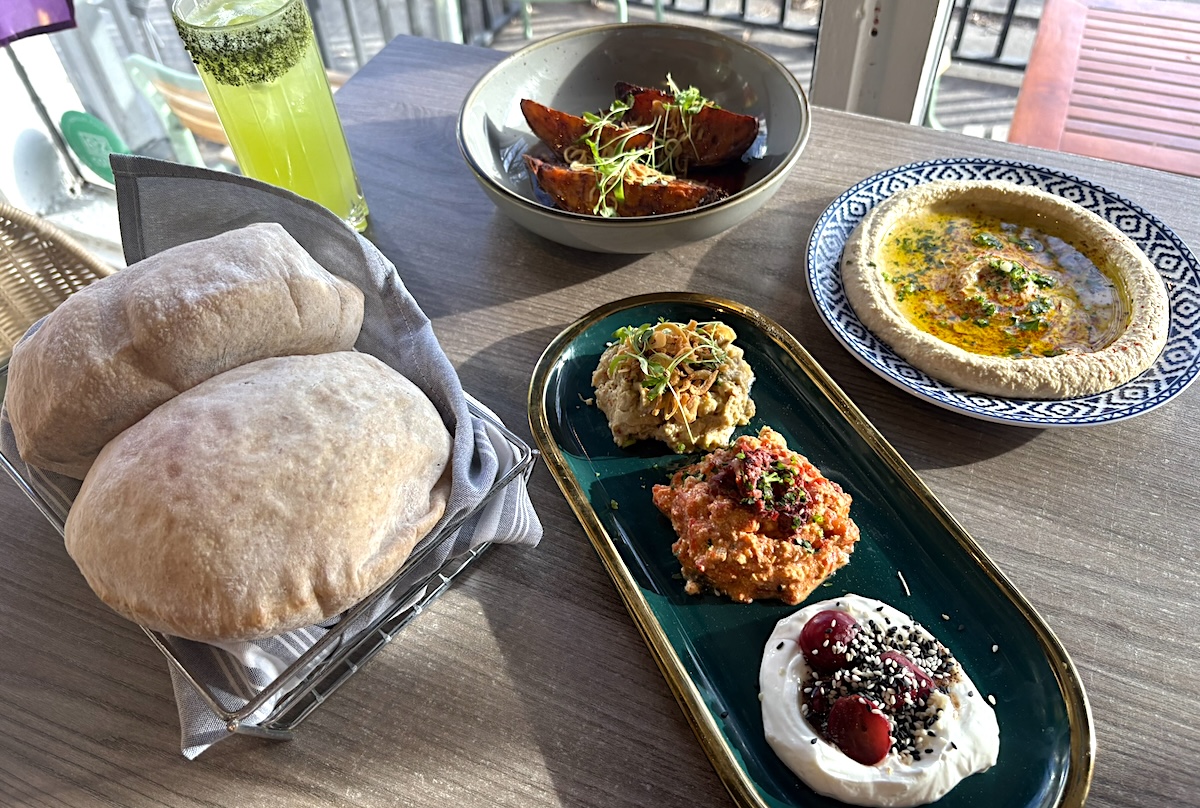 All the dips at Ash'Kara. | Photo by Sara Rosenthal