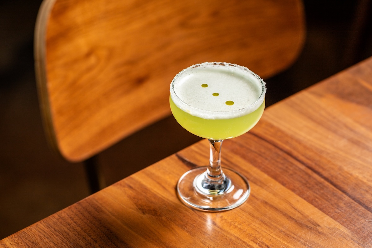 Basil Lemon Drop at Apple Blossom. | Photo by Casey Wilson