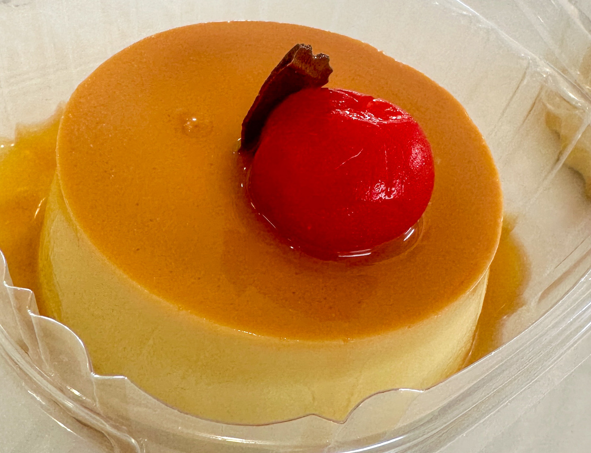 The signature flan at Bella Flan. | Photo by Rachel Pinn