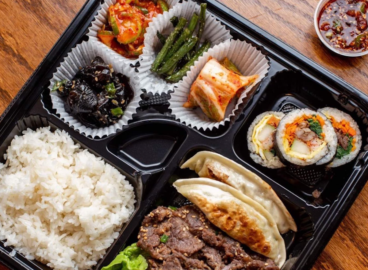 Bibimbap woo nam jeong at Stone Age Korean Steakhouse. | Photo by Stone Age Korean Steakhouse