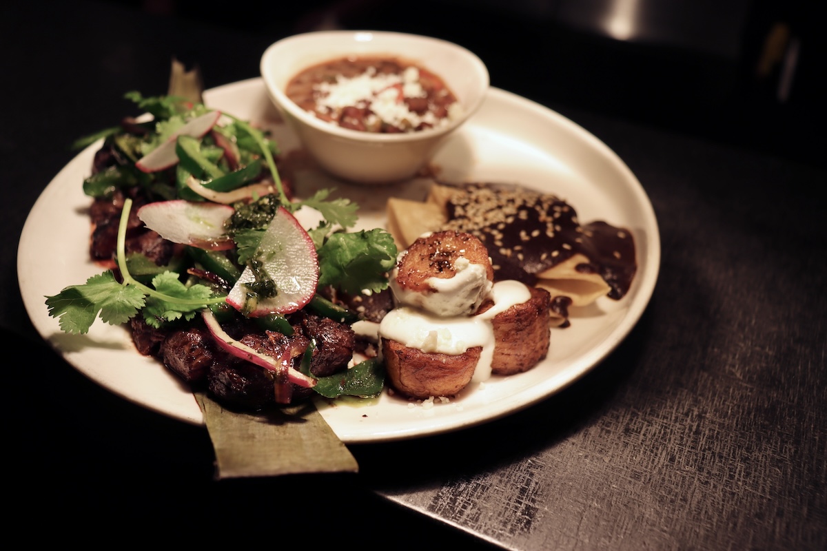 The Arrachera Tampiqueña at Agave Blue Cantina. | Photo by Norma Padilla