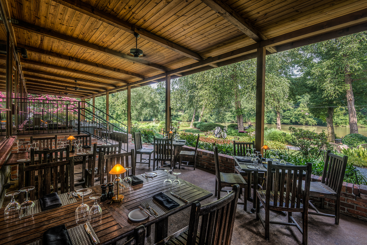 The lush environs at Canoe. | Photo by Canoe