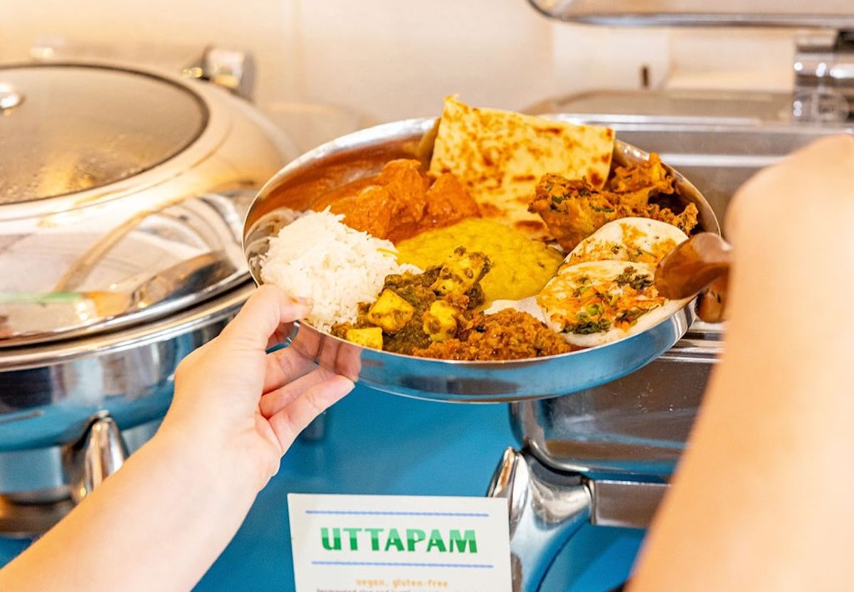 Uttapam, featured in the buffet at Chai Pani. | Photo by Chai Pani