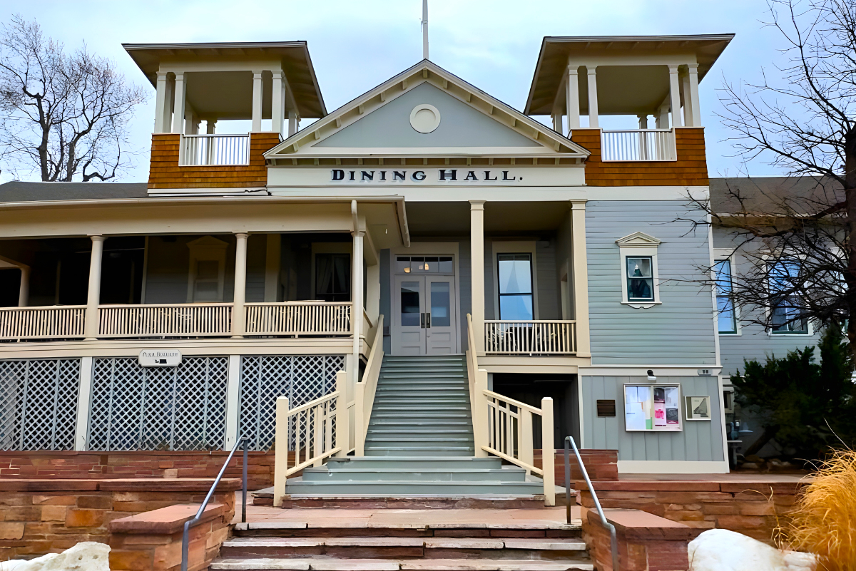 Chautauqua Dining Hall - DiningOut History and food mesh at Chautauqua Dining Hall. | Photo by Max Sutton-Vermeulen