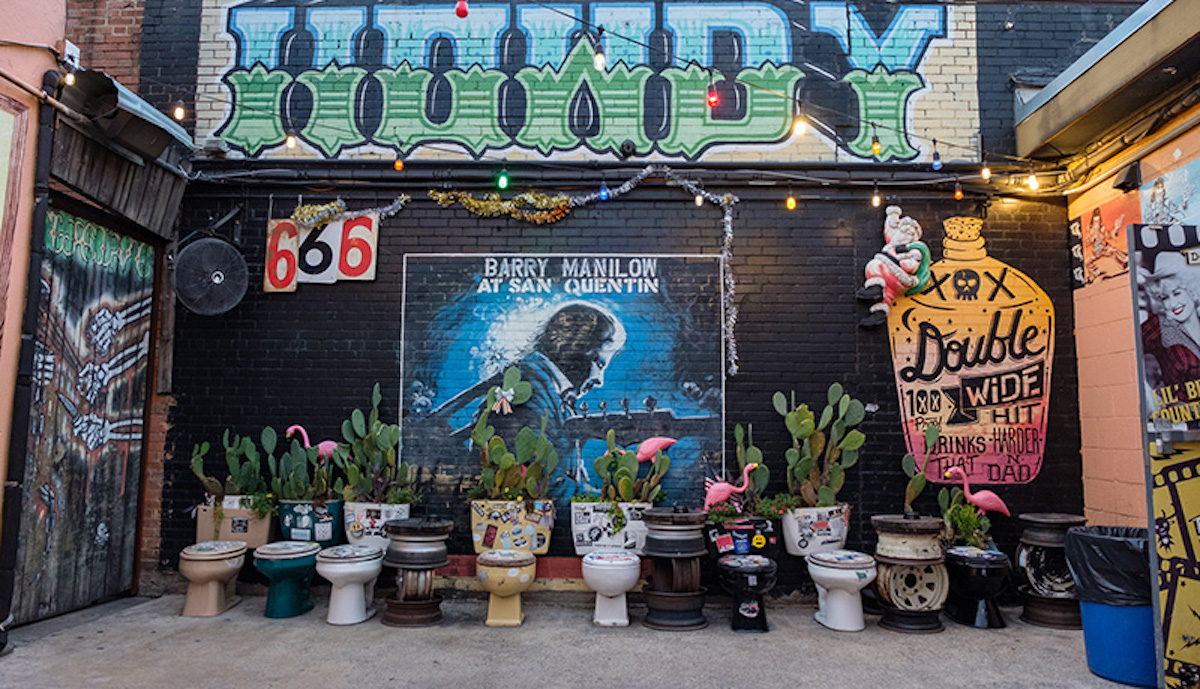 Eclectic decor at Double Wide. | Photo by Double Wide