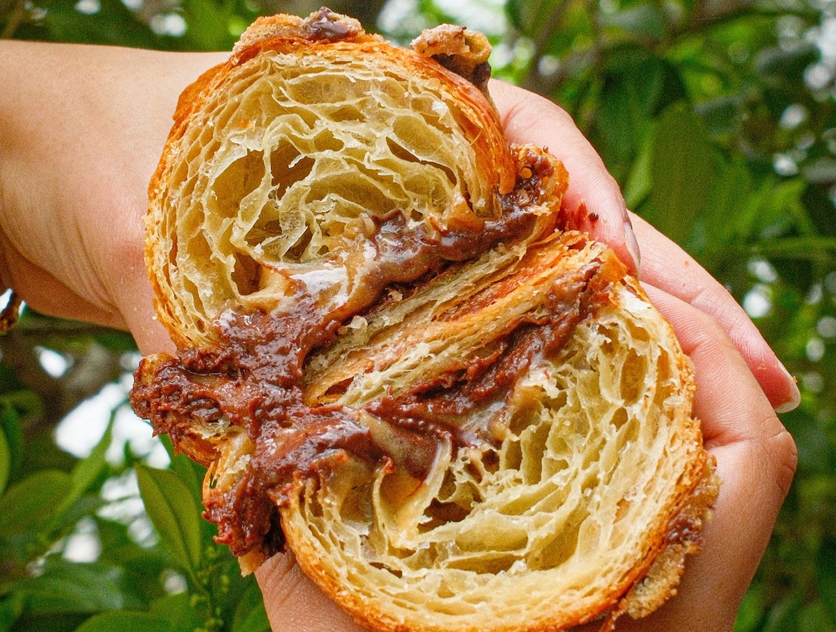 Eadough - DiningOut Twice baked chocolate chip cookie + Nutella croissant at Eadough. | Photo by Eadough