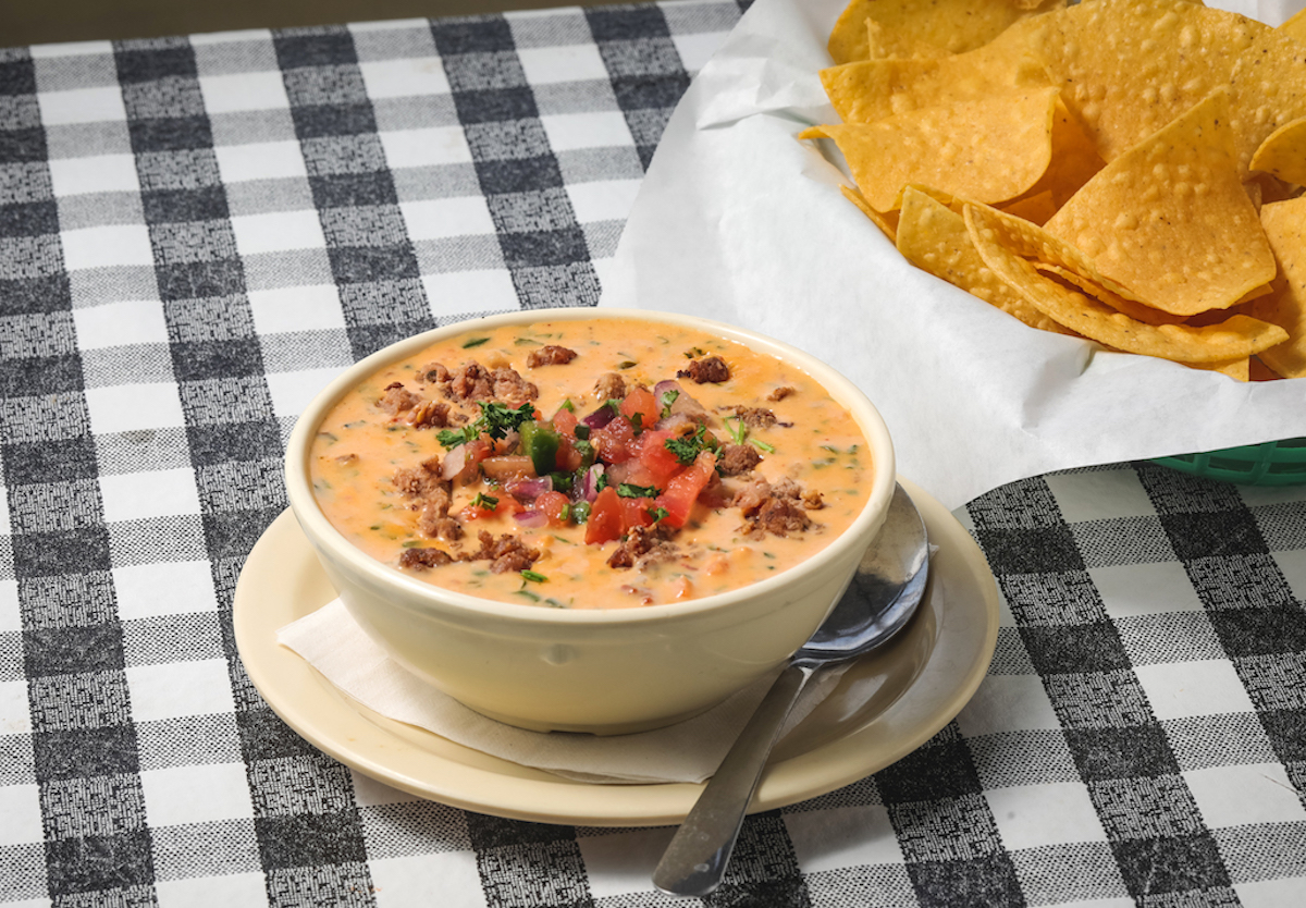 Gator meat queso at Flying Fish. | Photo by Flying Fish