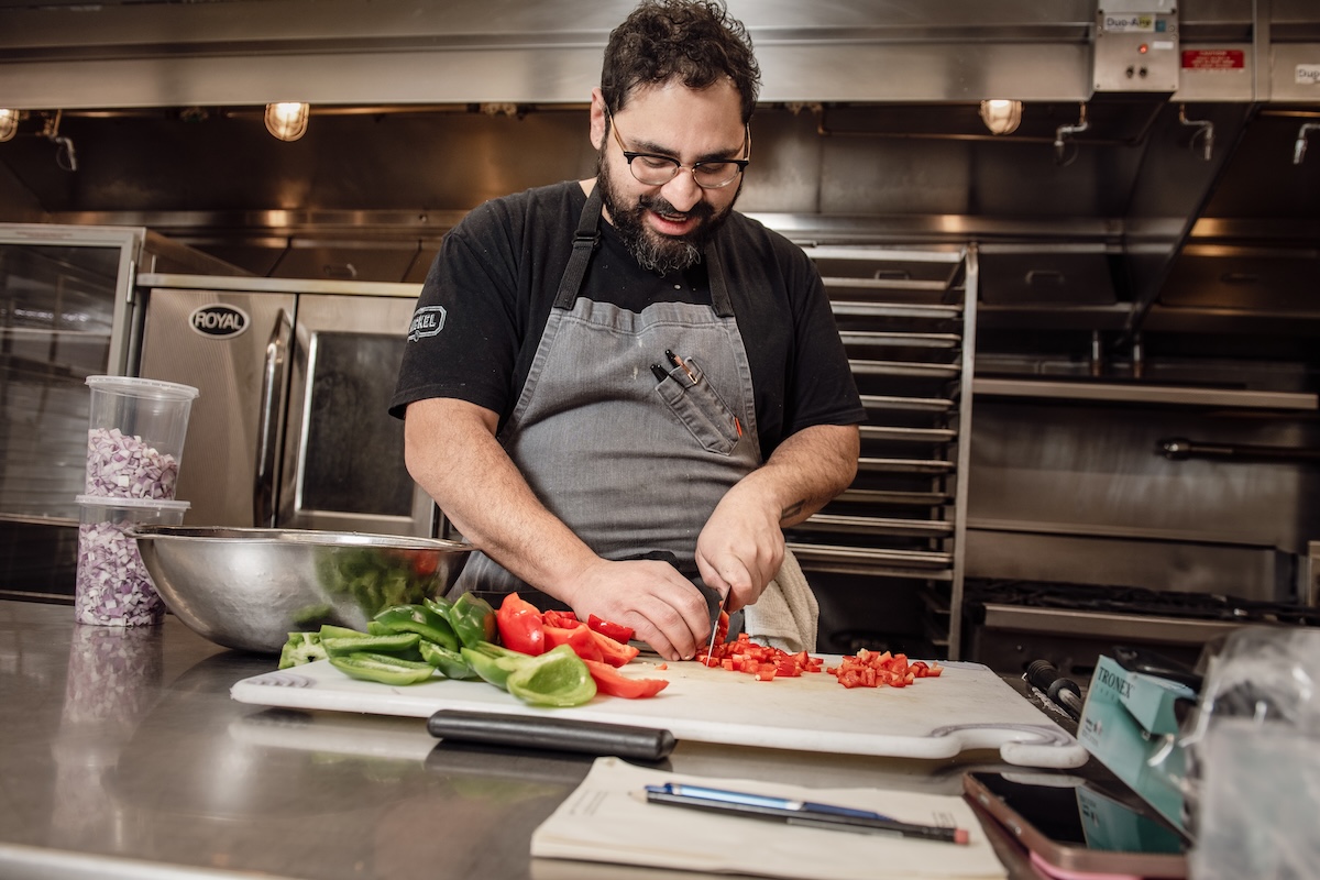 Franco_Ruiz_The_Nickel_by_Andrew Shafer Visuals - DiningOut Chef Franco Ruiz of The Nickel inside Denver's Hotel Teatro. | Photo by Andrew Shafer Visuals