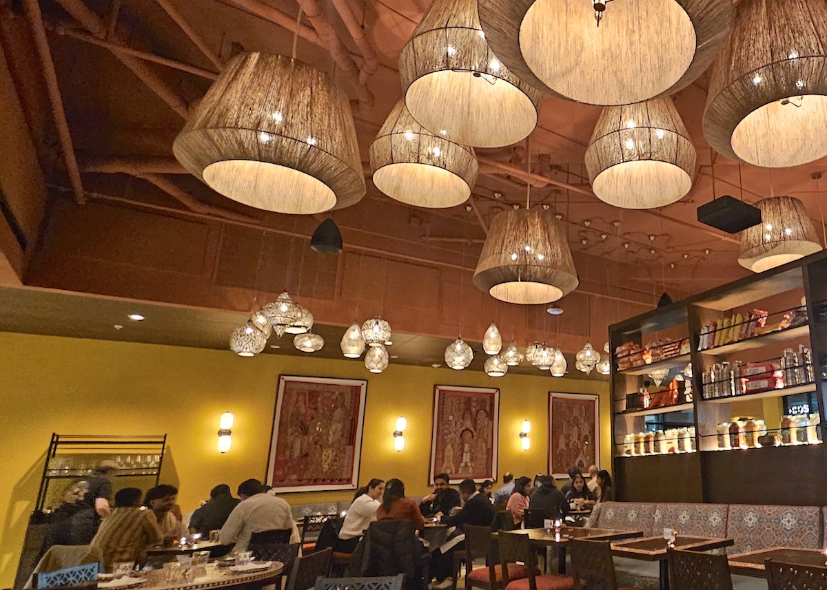 The dining room at Ghee Atlanta. | Photo by Malika Bowling