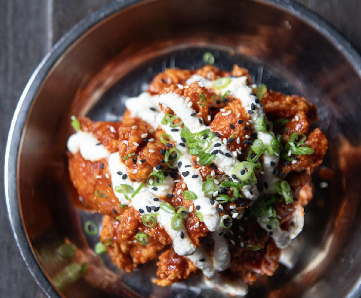 Gochujang Korean fried chicken at Gaja Korean Bar. | Photo by Gaja Korean Bar