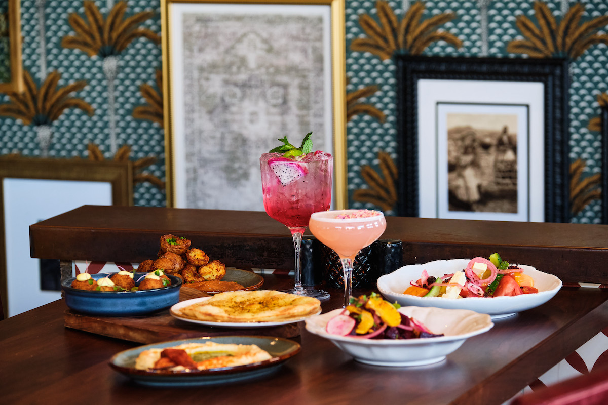 Happy hour cocktails and small plates at Gypsy Kitchen. | Photo by Brandon Amato