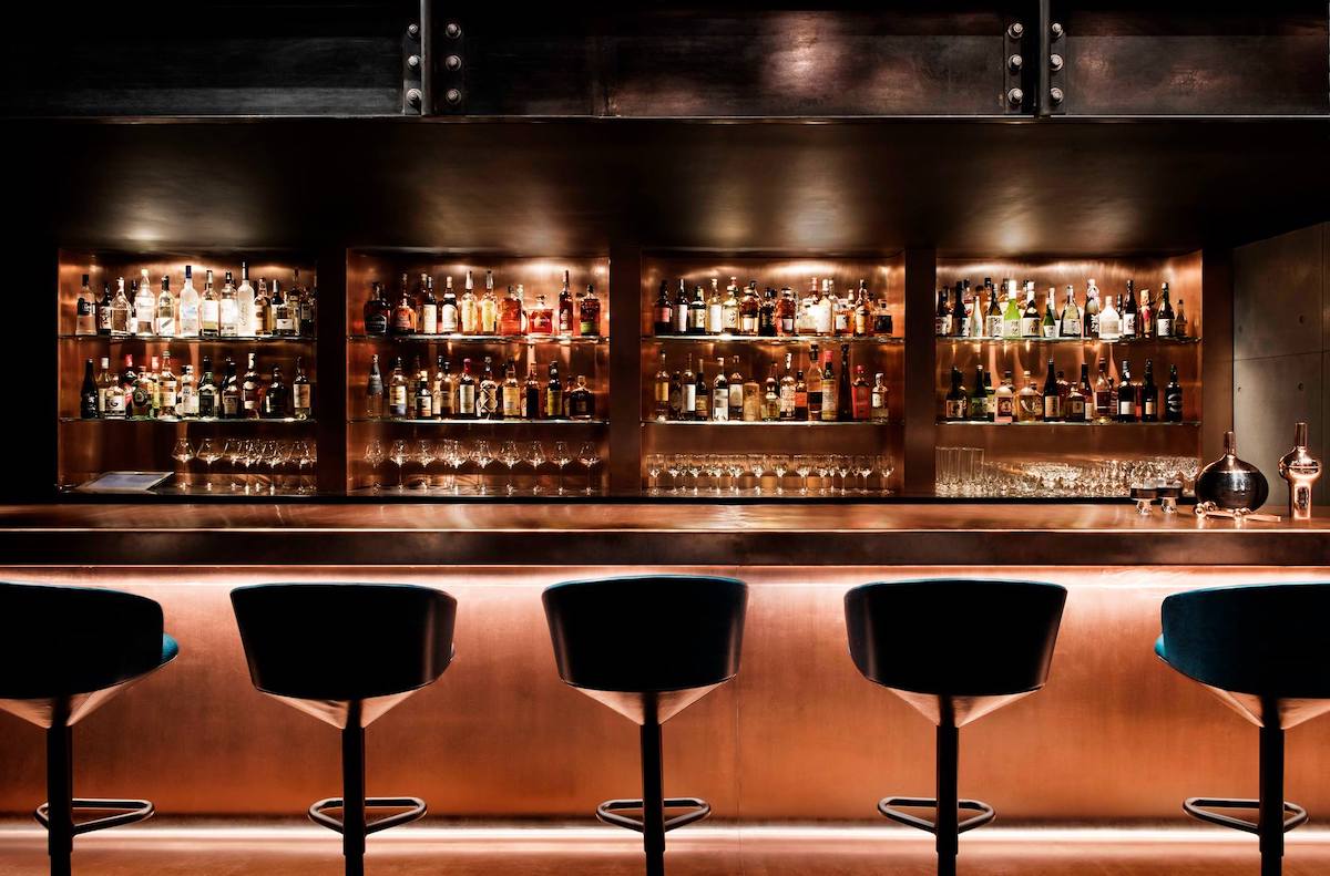 Himitsu - DiningOut The bar at Himitsu. | Photo by Himitsu