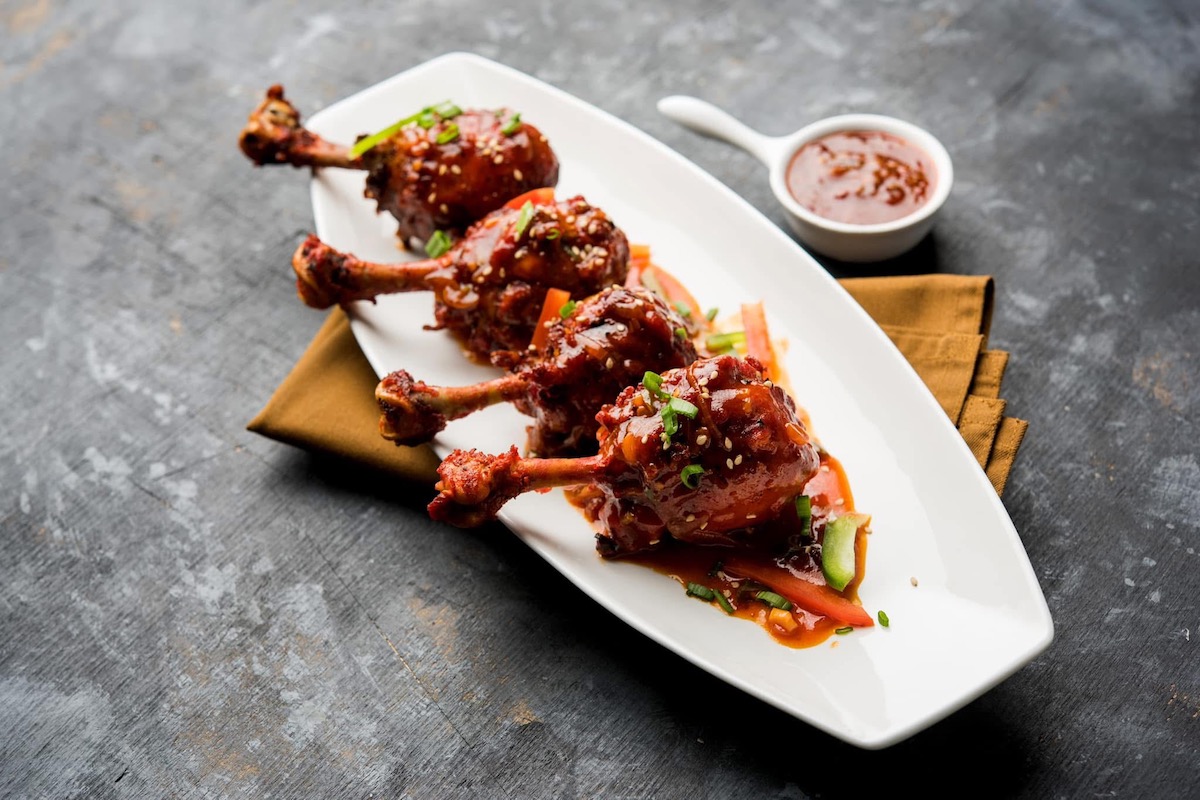 Chicken lollipops at Moon Indian Cuisine. | Photo by Moon Indian Cuisine