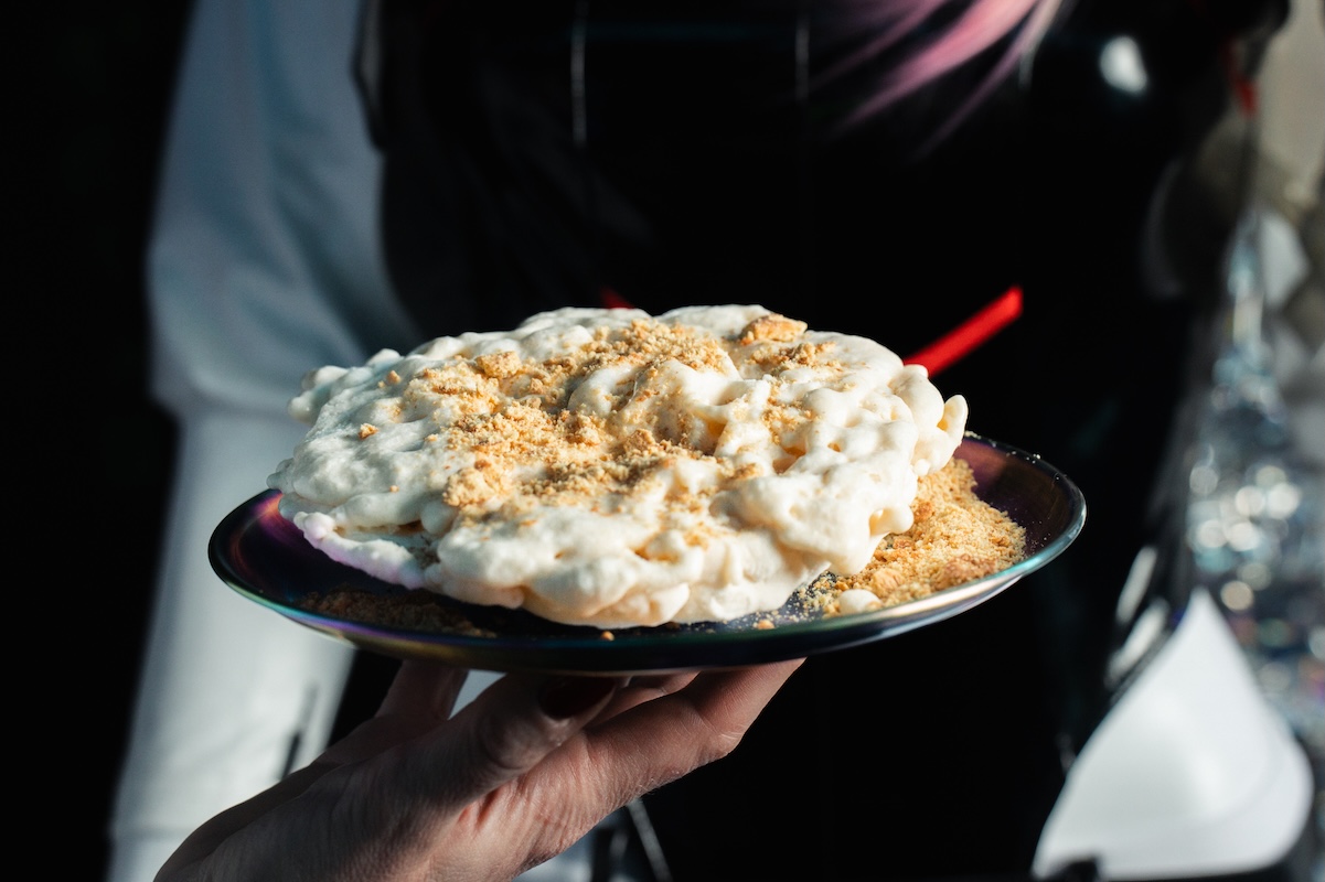 Lucy's Dream is a cocktail in solid form, showcasing the mad scientist approach to mixology. | Photo by Jeff Fierberg