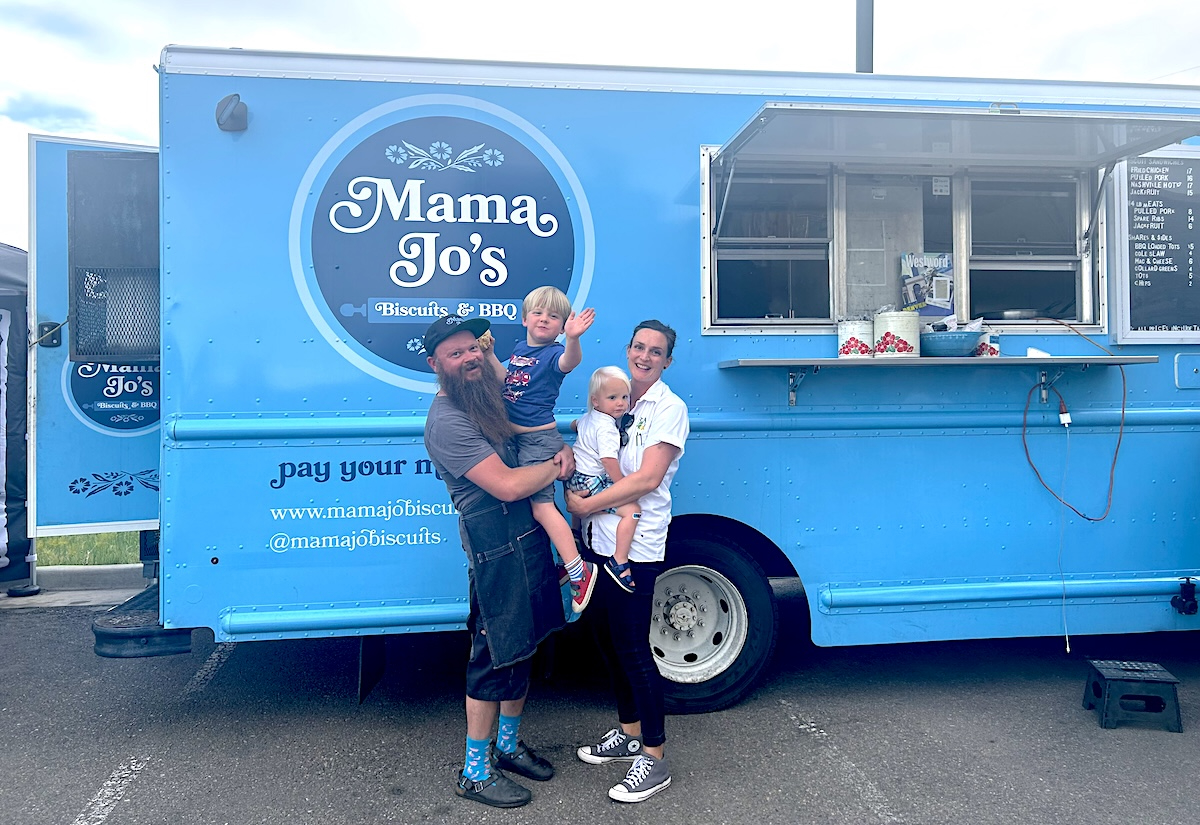Jodi and Ben Polson started Mama Jo's Biscuits as a food truck. | Photo courtesy of Mama Jo's Biscuits