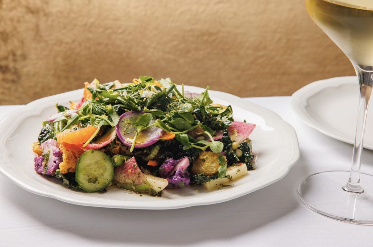 The panzanella salad at Monarch. | Photo by Monarch