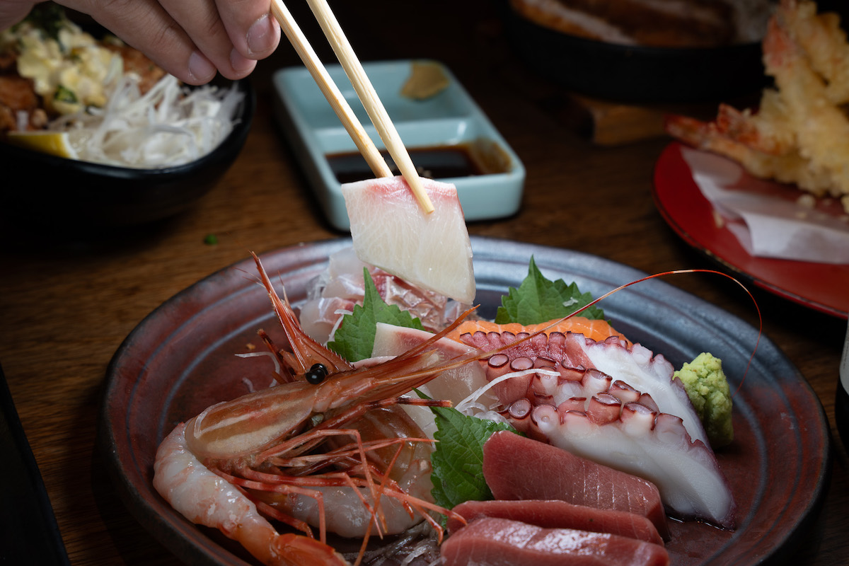 An assortment of sashimi at Mr. Max. | Photo by Mr. Max