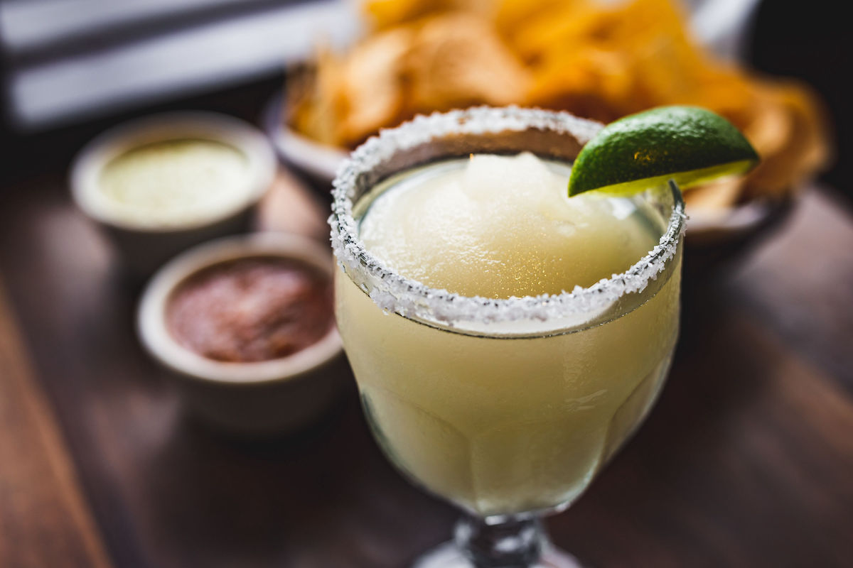 Navigation Margarita_Photo Credit Kirsten Gilliam - DiningOut Frozen Ninfarita with salt at the Original Ninfa's. | Photo by Kirsten Gilliam