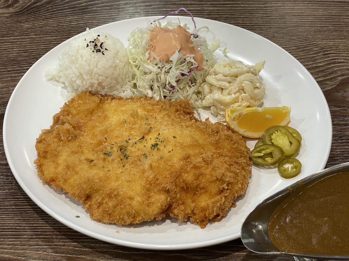 The crisp pork cutle at Onedon. | Photo by Aaren Prody