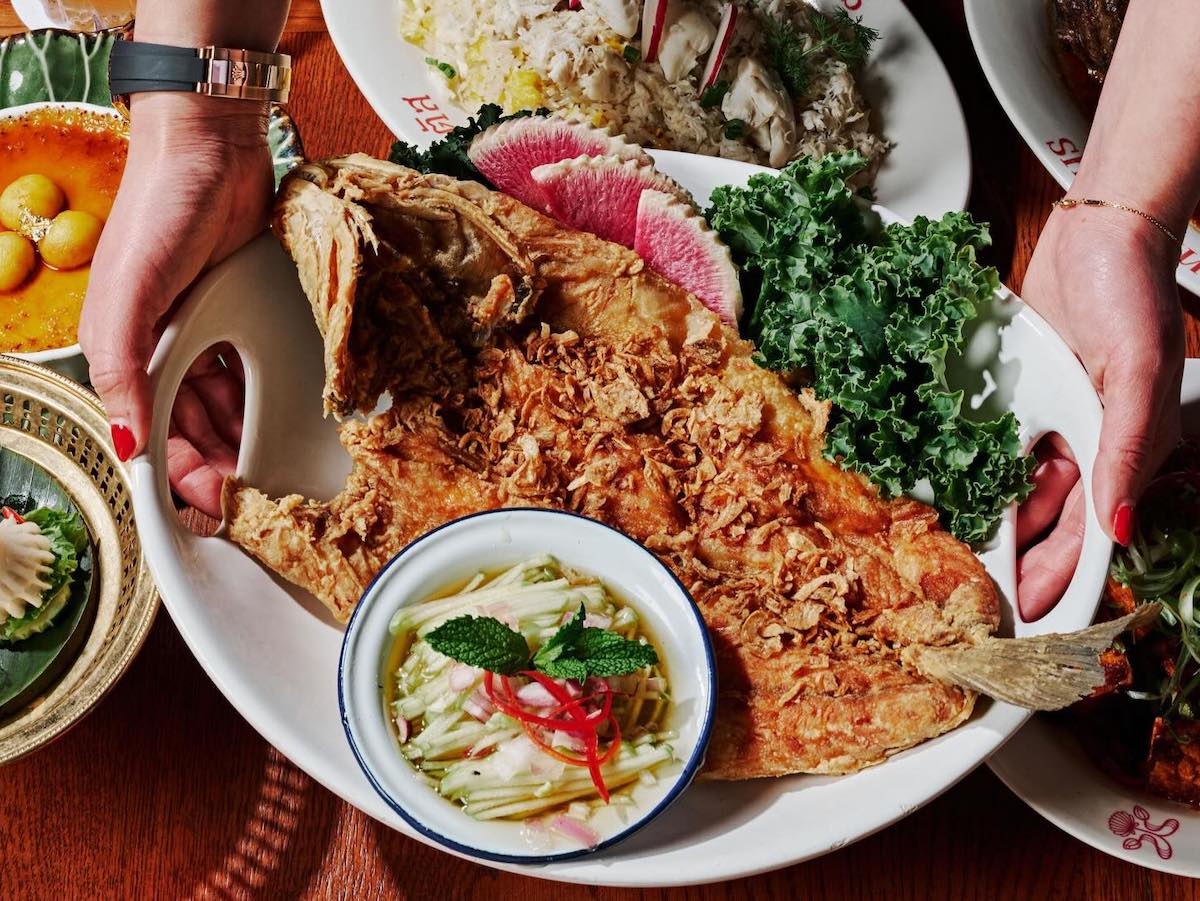 Whole fish at Pink Lotus. | Photo by Pink Lotus