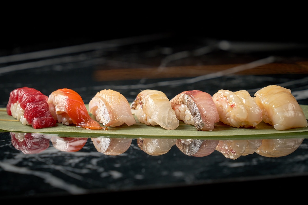 Sendo_sushi_nyc - DiningOut A rainbow of sushi. | Photo courtesy of Sendo