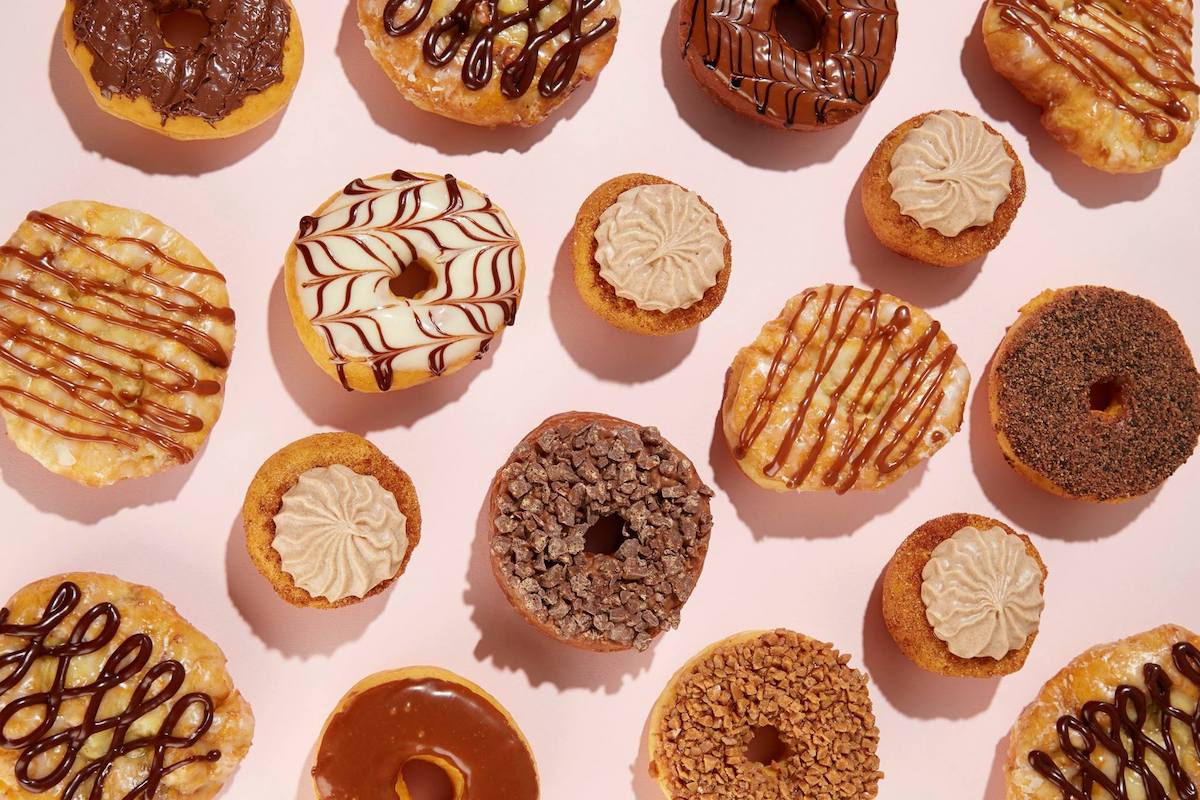 A variety of regular and filled doughnuts at Sublime Doughnuts. | Photo by Sublime Doughnuts