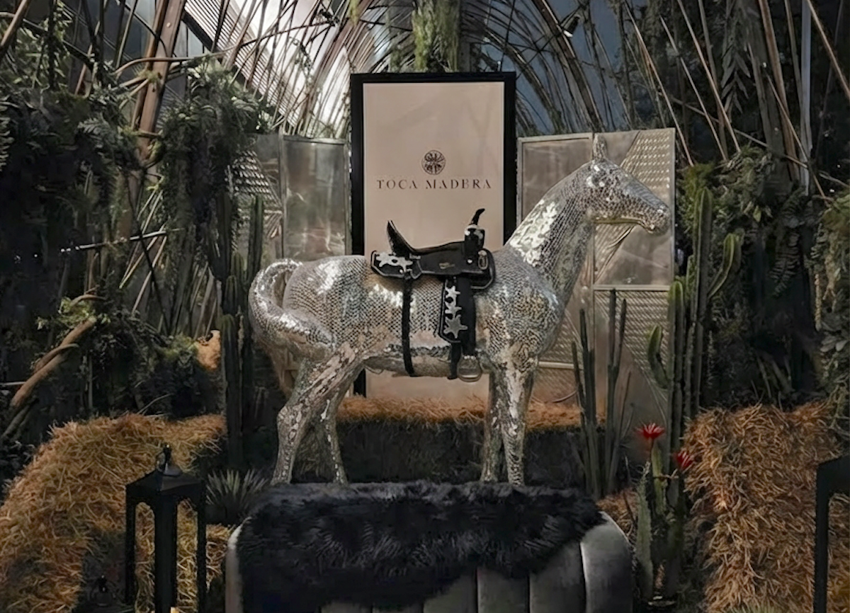 The disco horse at Toca Madera. | Photo by Noble 33