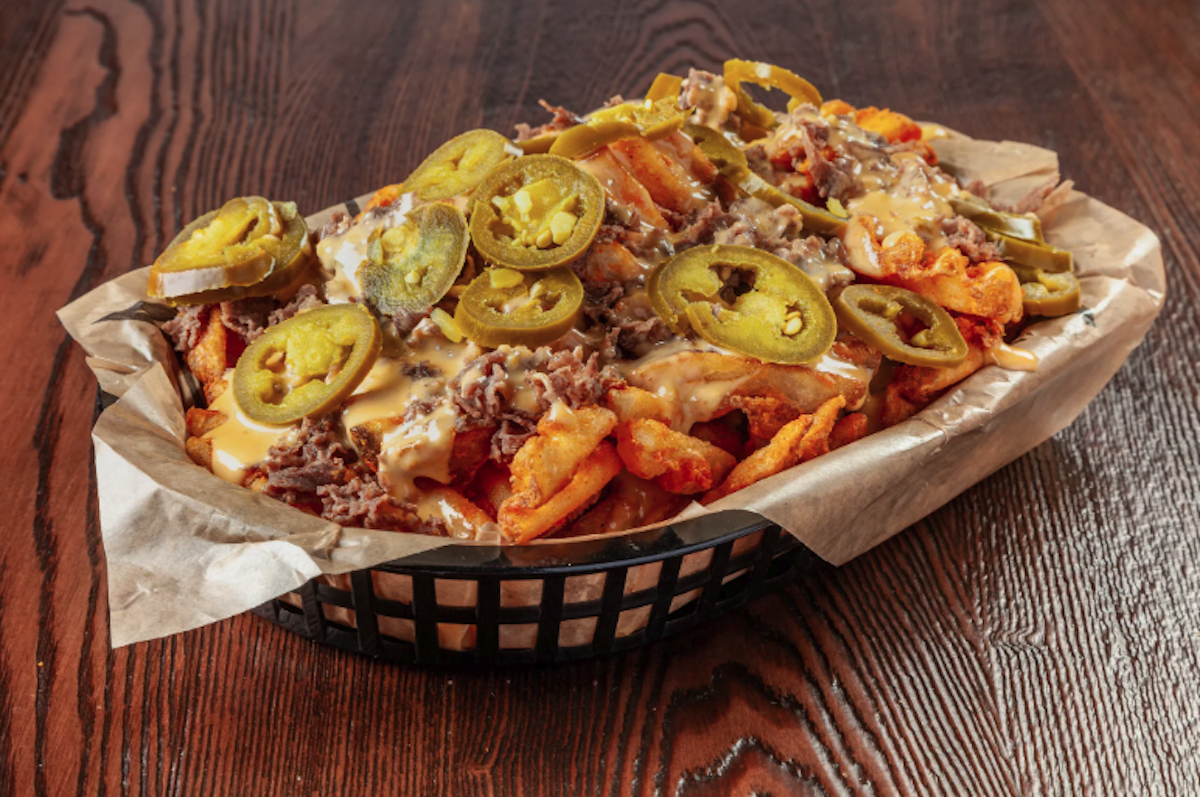 Philly fries at Texadelphia. | Photo by Texadelphia