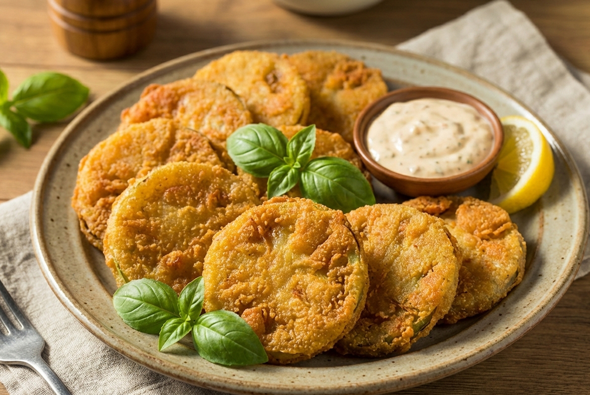 Fried green tomatoes at The Tomatoes Country Buffet. | Photo by The Tomatoes Country Buffet