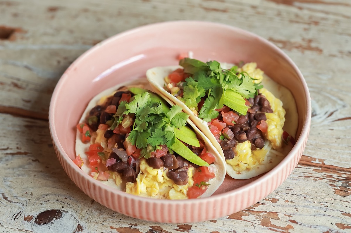 Breakfast tacos at Tribal All Day Cafe. | Photo by Tribal All Day Cafe